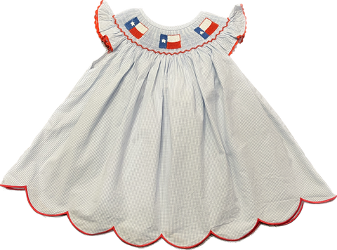 Girls Texas Flag Dress