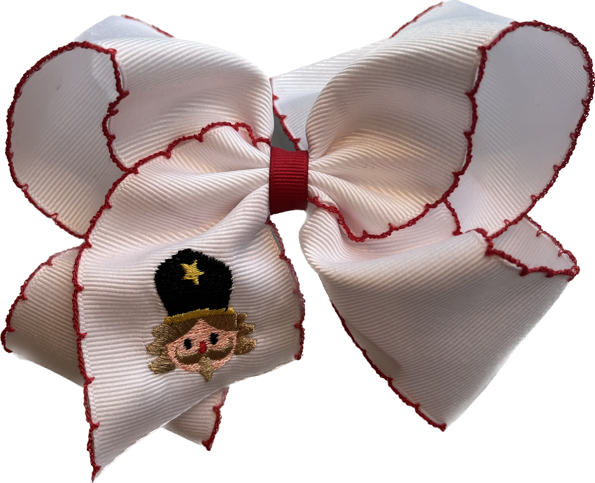 Wee Ones Nutcracker Hair Bow - Medium