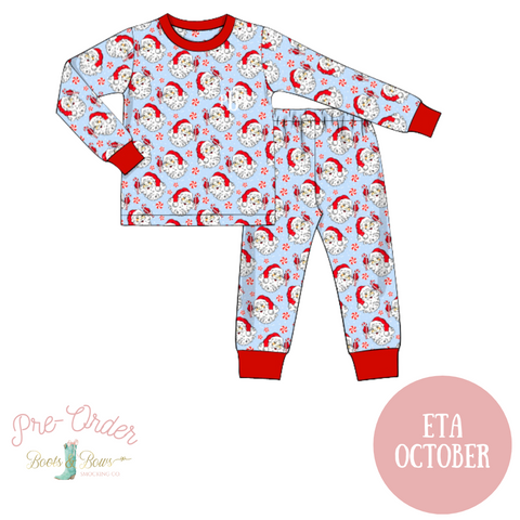 PRE-ORDER: Kids Jolly Santa Pajamas (ETA October)