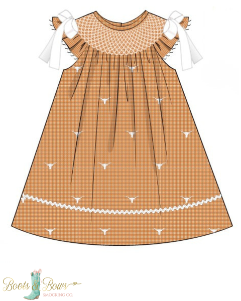 PRE-ORDER: Officially Licensed University of Texas Longhorn Pride Dress (ETA Early August)