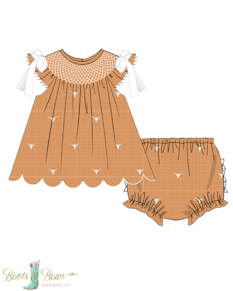 PRE-ORDER: Officially Licensed UT Austin Longhorn Pride Diaper Set (ETA Early August)
