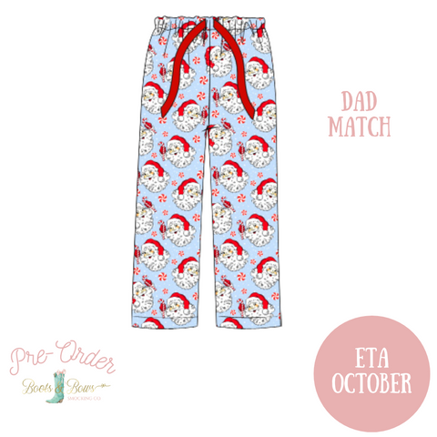 PRE-ORDER: Men's Jolly Santa Pajama Pants (ETA October)