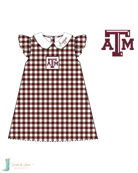 PRE-ORDER: Officially Licensed Texas A&M Spirit of Aggieland Dress (ETA Early August)