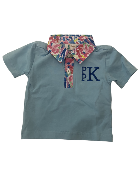 Blooper: Boys Summer Soiree Polo “PPK” - Size 3M