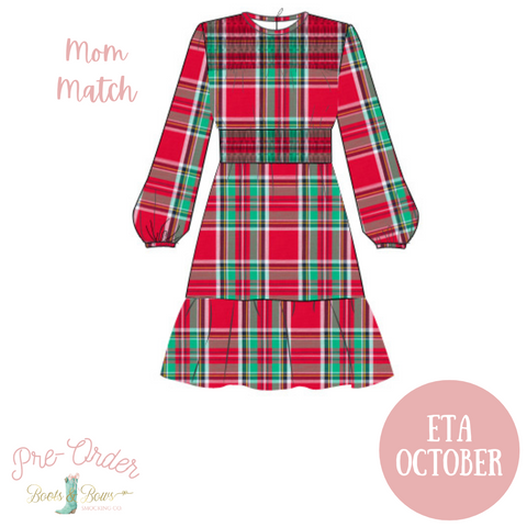 PRE-ORDER: Women's Plaid Dress (ETA OCTOBER)