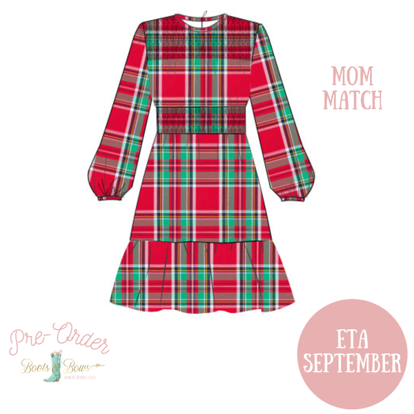 PRE-ORDER: Women's Plaid Dress (ETA September)