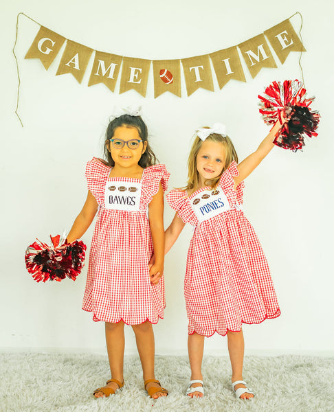 Gameday Football Dress - DAWGS