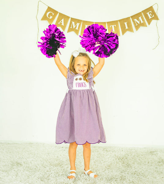Gameday Football Dress - FROGS