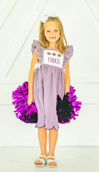 Gameday Football Dress - FROGS