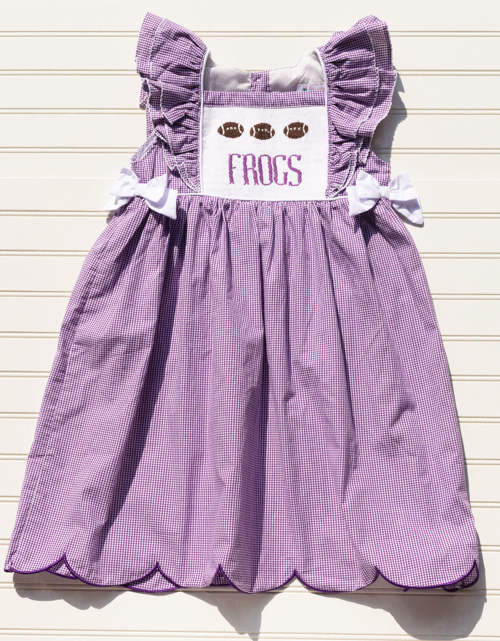 Gameday Football Dress - FROGS
