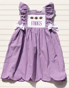 Gameday Football Dress - FROGS