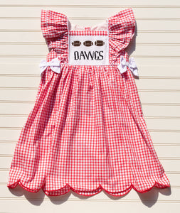 Gameday Football Dress - DAWGS