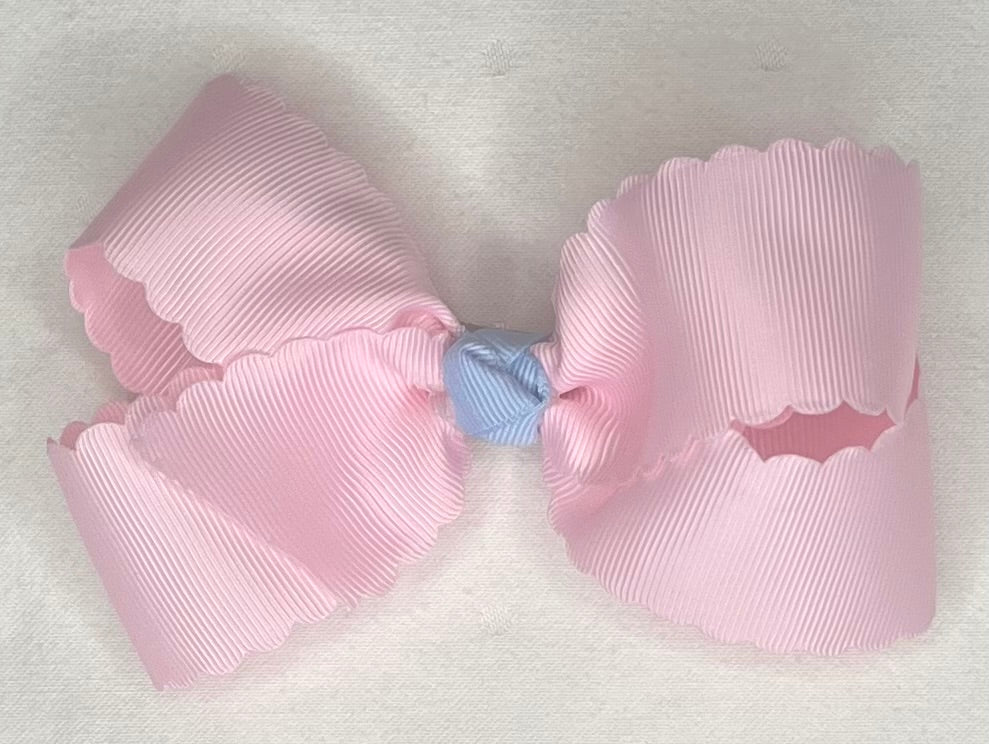 Pink & Blue Hair Bow