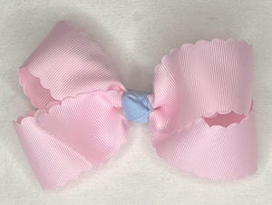 Pink & Blue Hair Bow