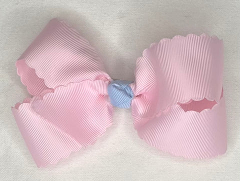 Pink & Blue Hair Bow